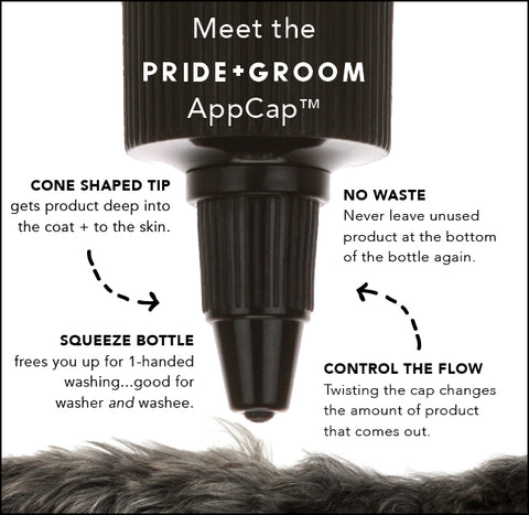 no waste, cone shaped, control flow cap